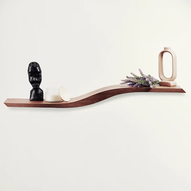 Floating Wall Shelf Wave - istós