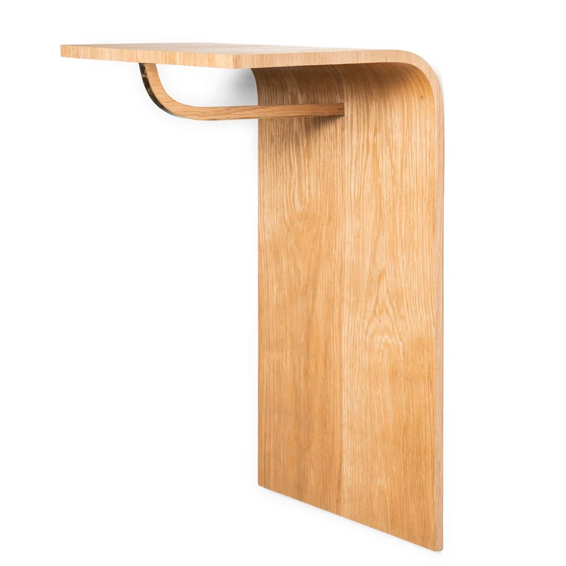 Wood Hanger for Hallway - Brass Collection