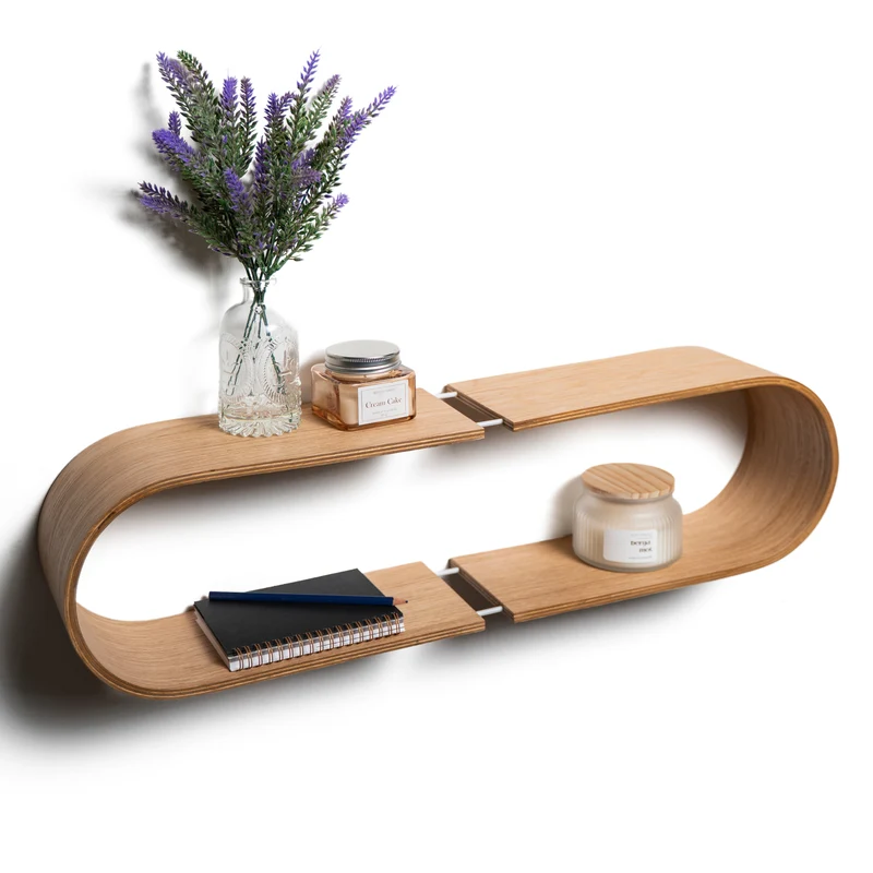 Floating Wall Shelf Oval