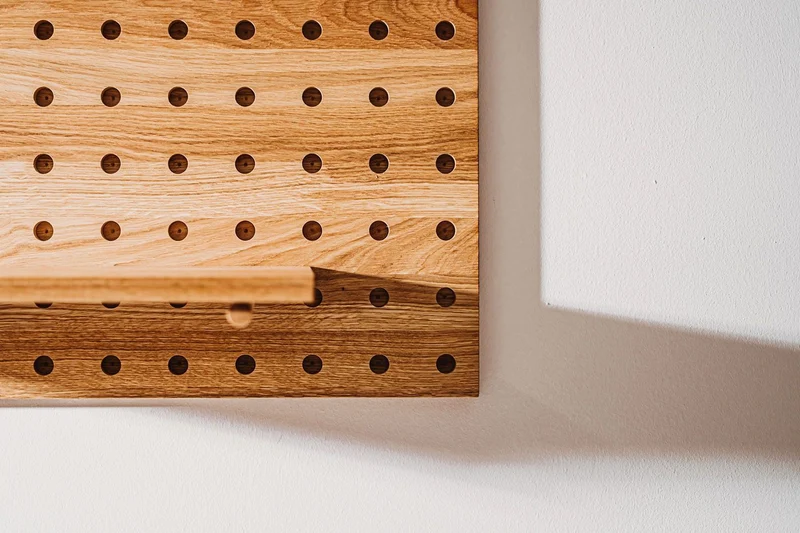 Zusatz Regal für Pegboard