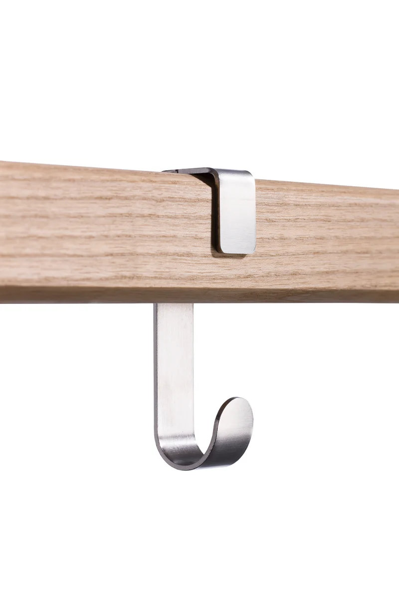 Edelstahl Kleiderhaken 4er SET für NEW HANG ON