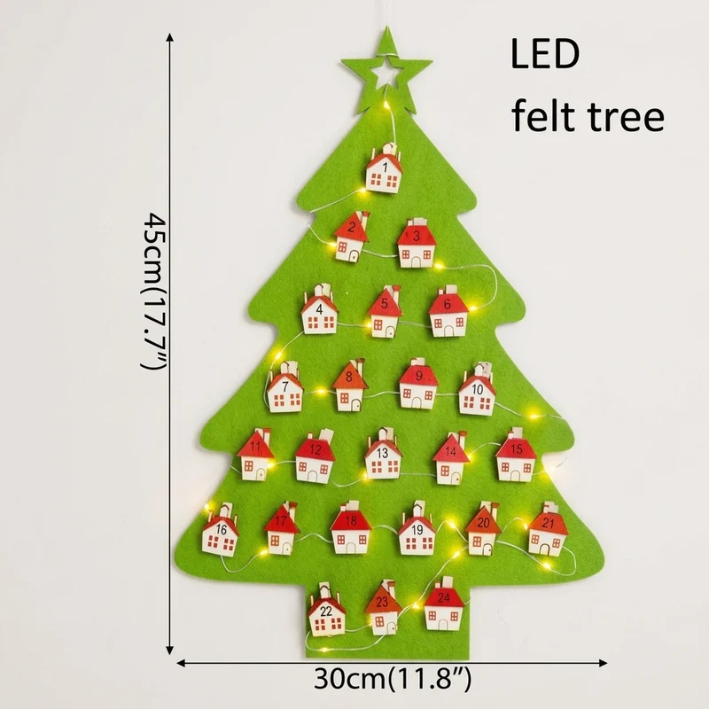 3D Christmas Tree Hanging Ornaments for Kids Xmas Gifts