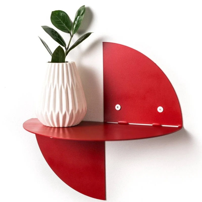 Small Metal Wall hanging shelf, Plant Shelf, Shelf for Decors