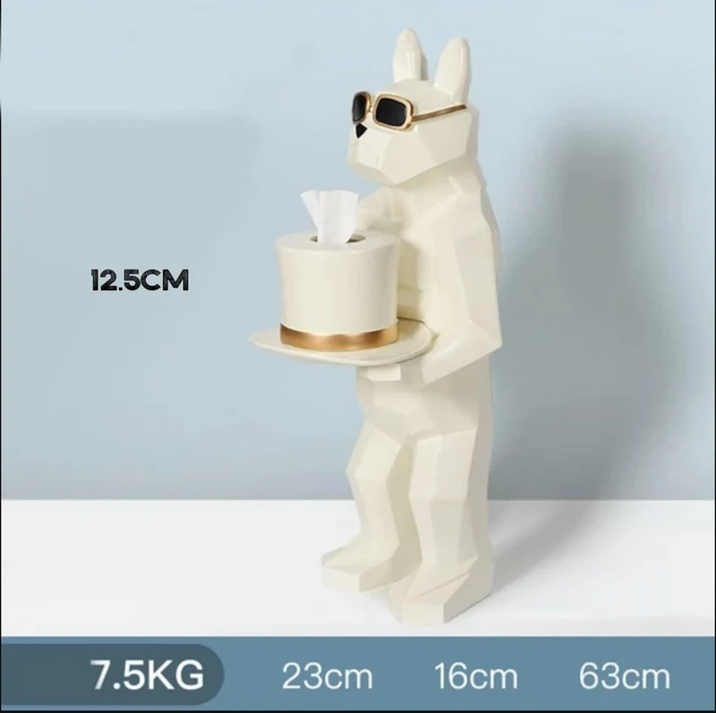 Dog Luxury Tissue Holder