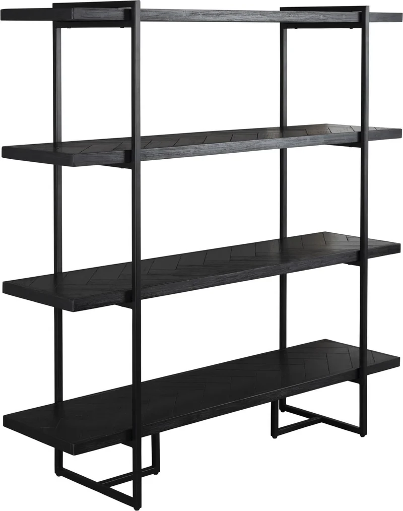 Regal Bücherregal CLASS BLACK DutchBone