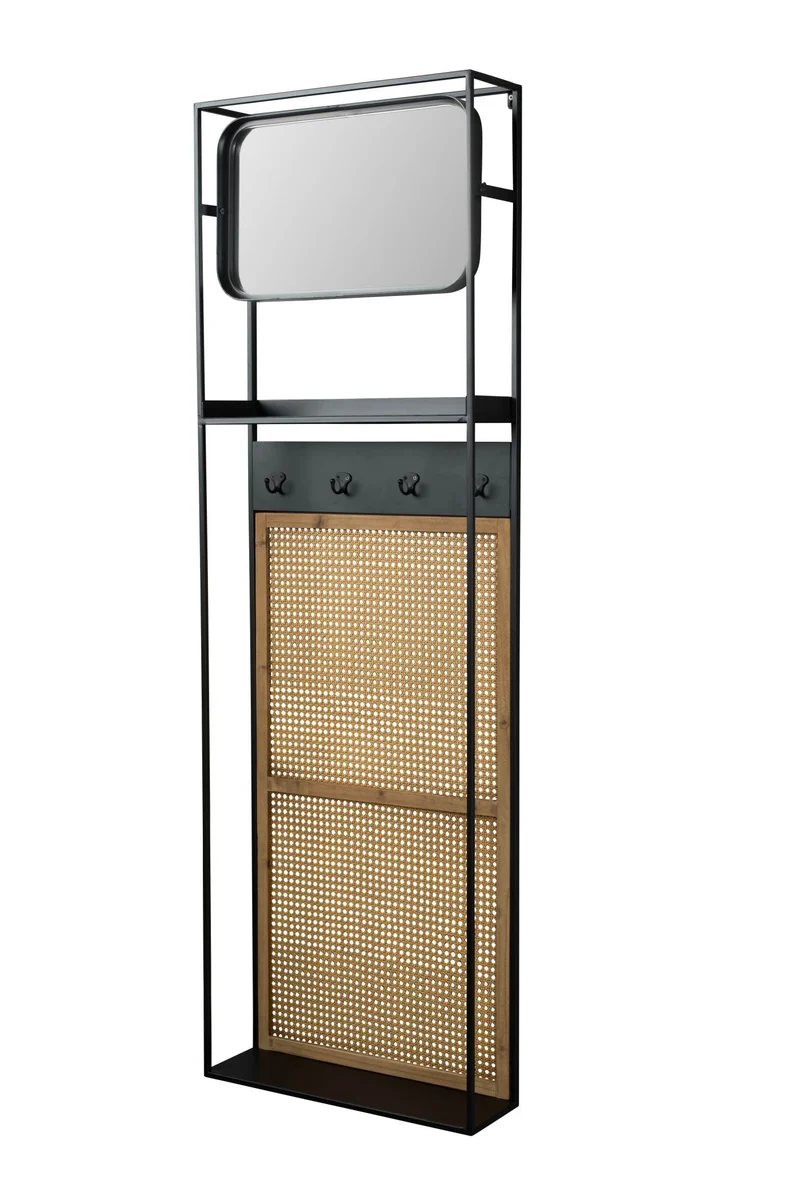 Wandgarderobe mit Garderobenspiegel LANGRES M von DutchBone
