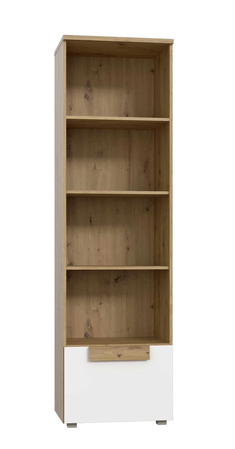 Bücherregal ARKINA Regal, 1 Tür in Artisan Eiche von Forte