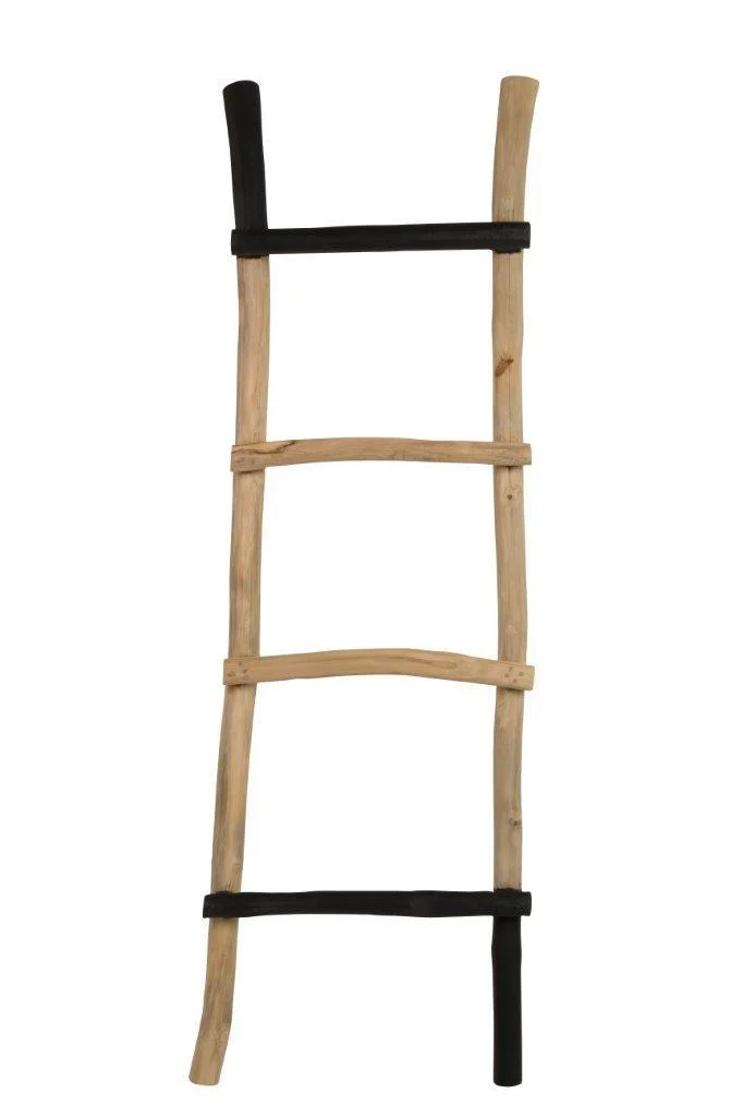 Multitalent Ladder Rack HARRY Leiter aus Teak