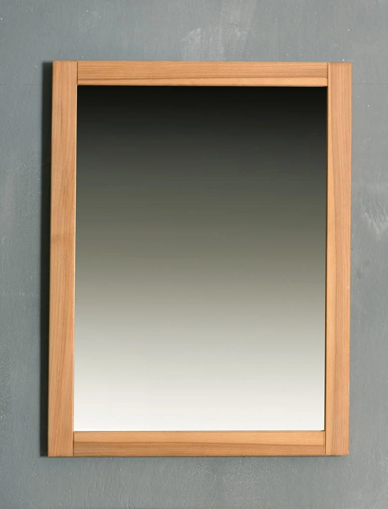 Spiegel 61 x 80 cm Kernbuche Massivholz geölt, Genf
