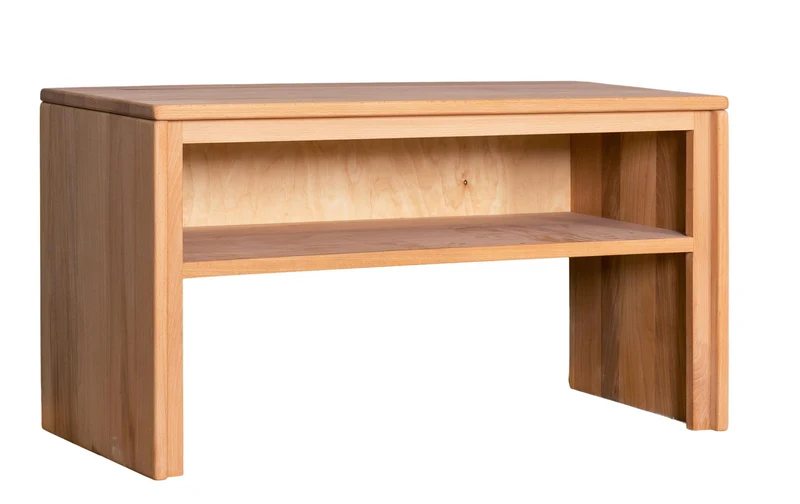 Garderobenbank Kernbuche Massivholz geölt, Genf