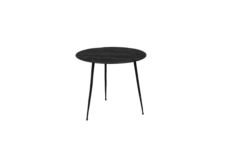 Beistelltisch PEPPER BLACK Ø 40 von DUTCHBONE