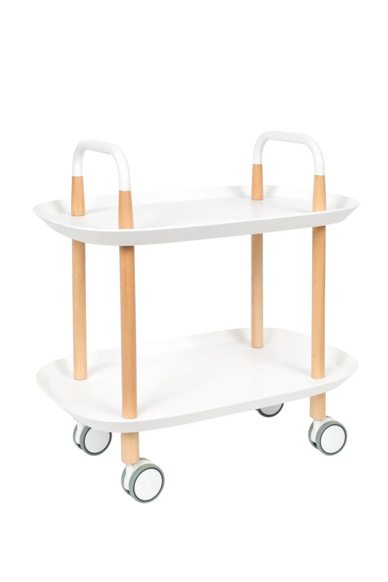 Beistelltisch TROLLEY CRUISER WHITE