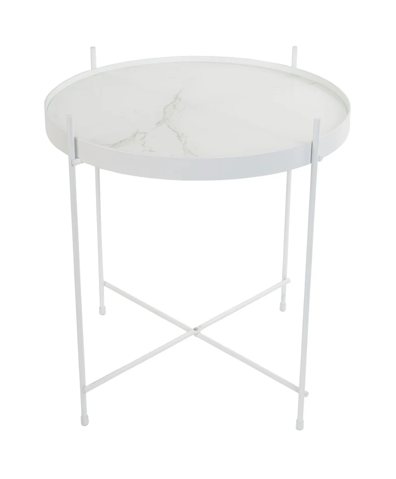 Beistelltisch CUPID MARBLE WHITE von Zuiver