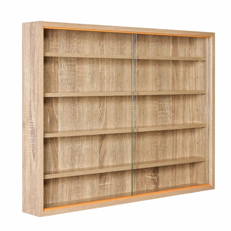 Sammlervitrine Setzkasten COLLECTIZIONI Sonoma-Eiche Nachbildung