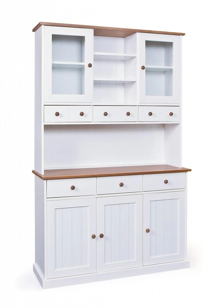 Buffet-Vitrine Westerland 13.2 Küchenbuffet im charmanten Landhausstil