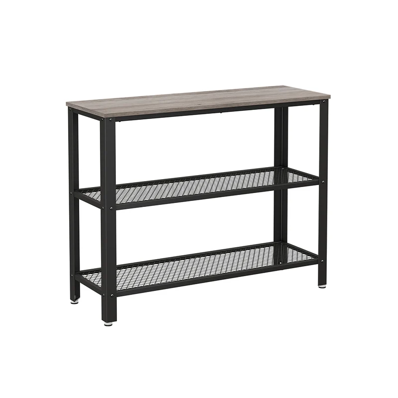 Flurtisch mit 2 Konsolentisch im Industrie-Design