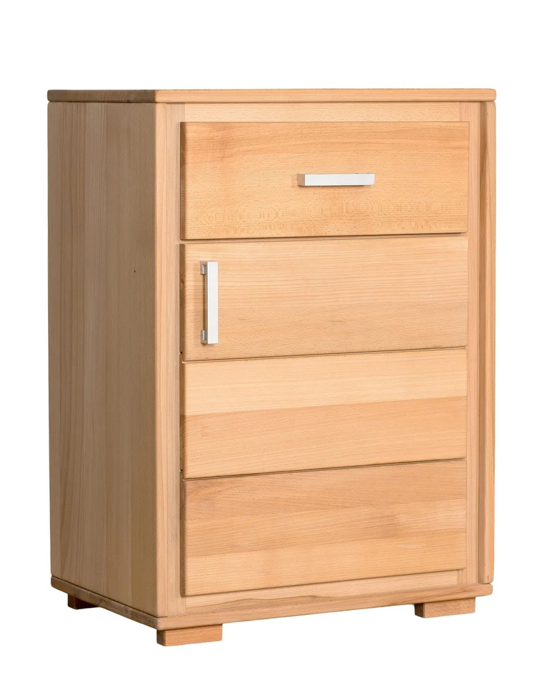 Sideboard Anrichte 1-türig Kernbuche Massivholz geölt, Genf
