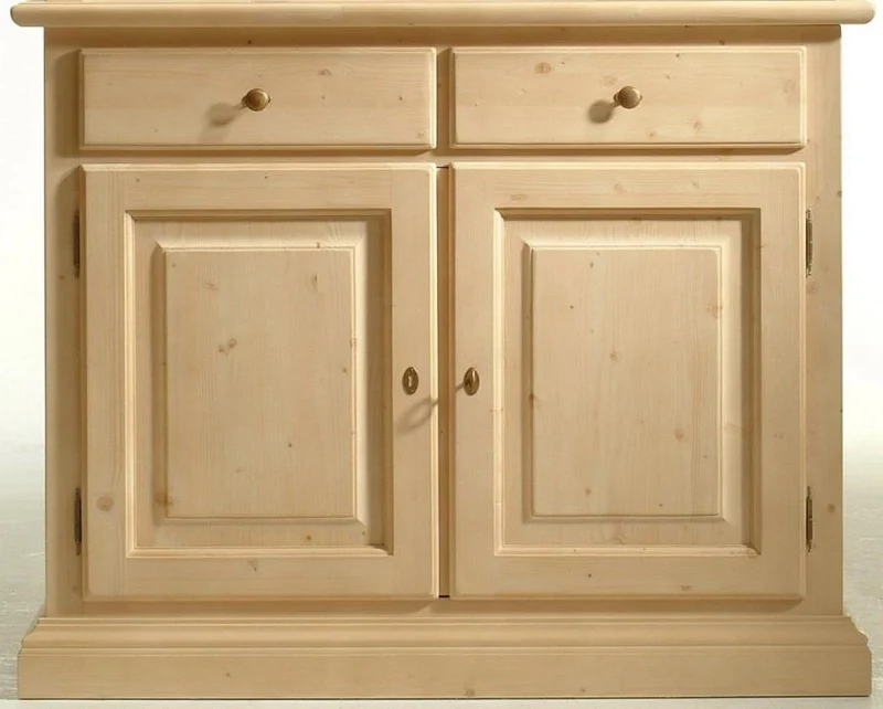 Anrichte Brunico Sideboard 2 Türen Fichte Massivholz lackiert
