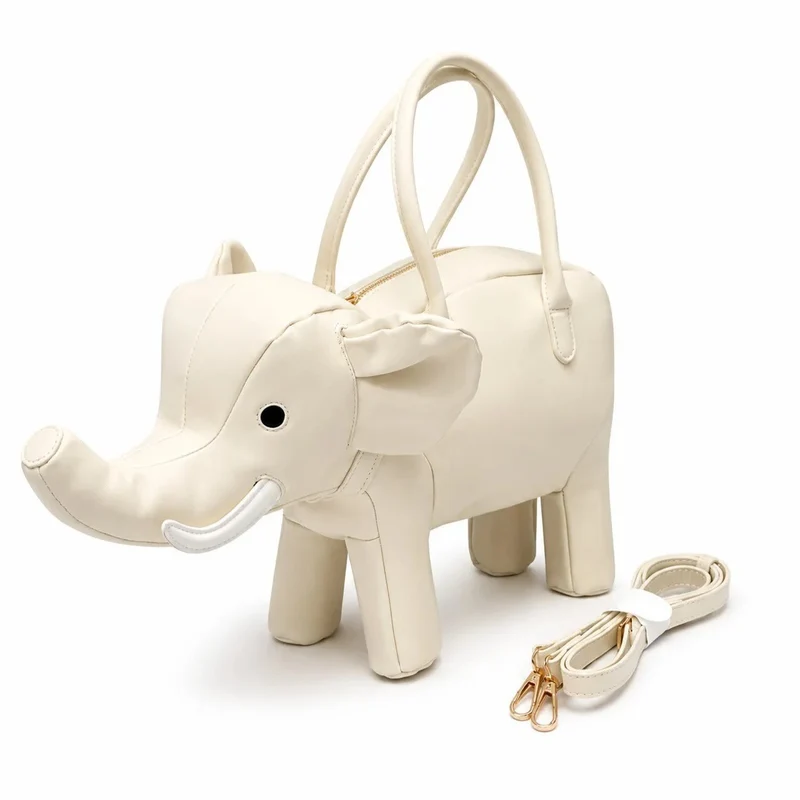 Safari Artisan Elephant Messenger Bag