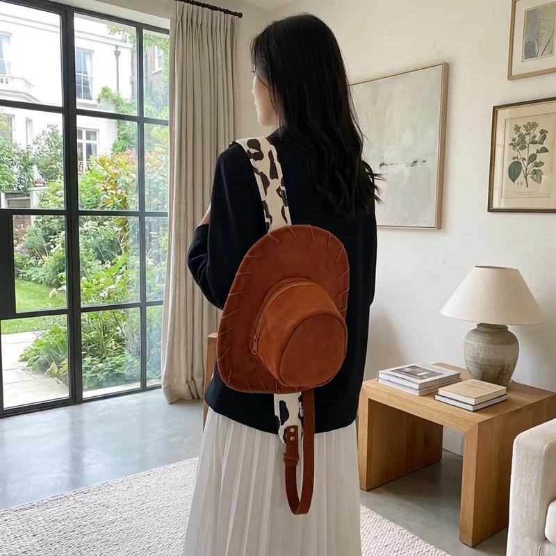 Old Times Cowboy Hat Backpack