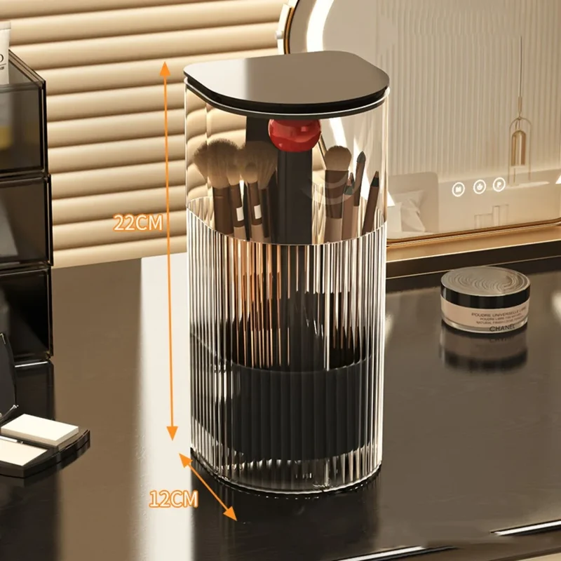Rise & Glam Automatic Makeup Brush Storage Holder