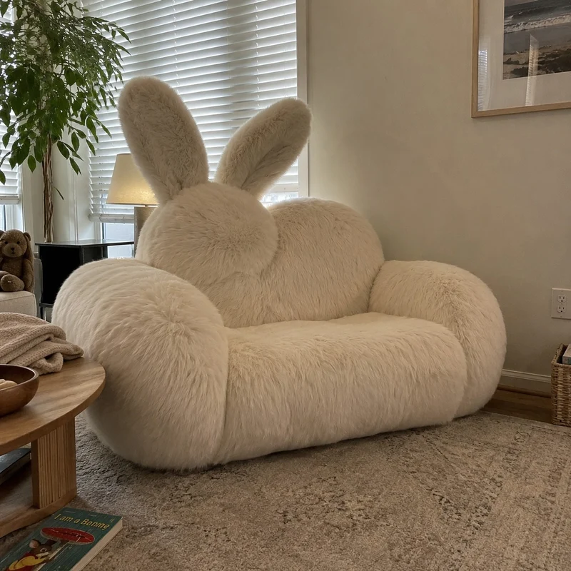 Soft Paws Cozy Bunny Nest Lounge Sofa