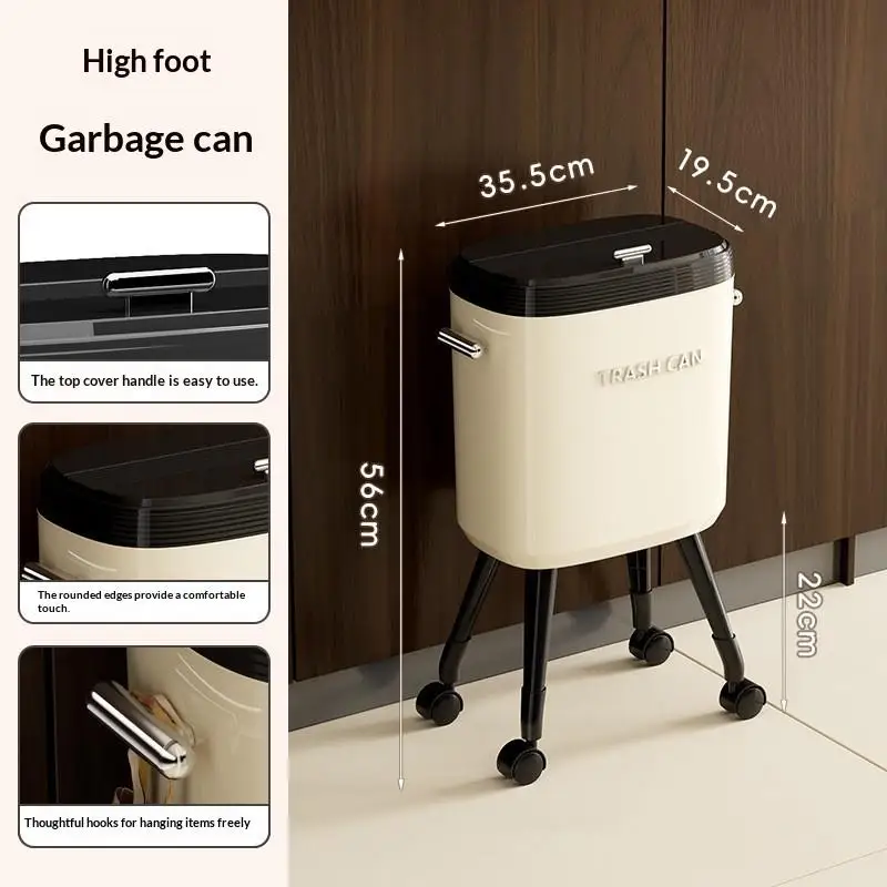 Easytoss Multifunctional Kitchen Trash Can