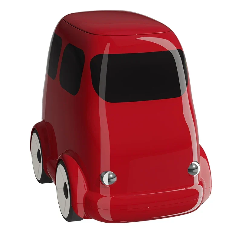 Cartoon Car Kids Ride-On Trash Bin