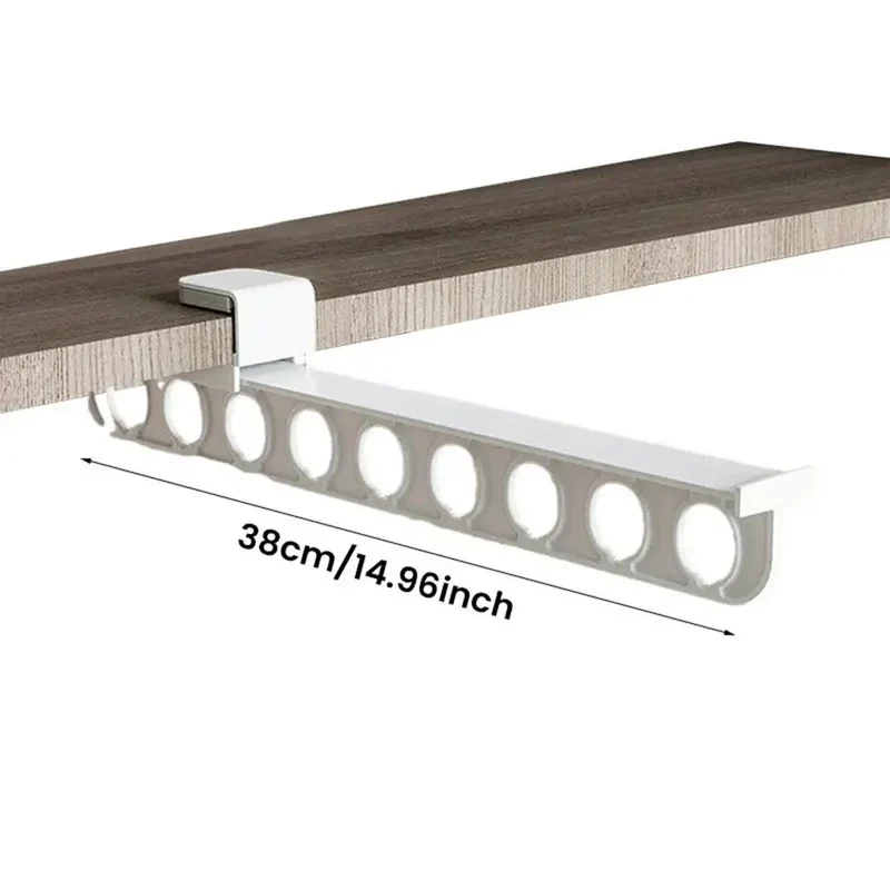 Slide Hang Retractable Closet Hanger Rack