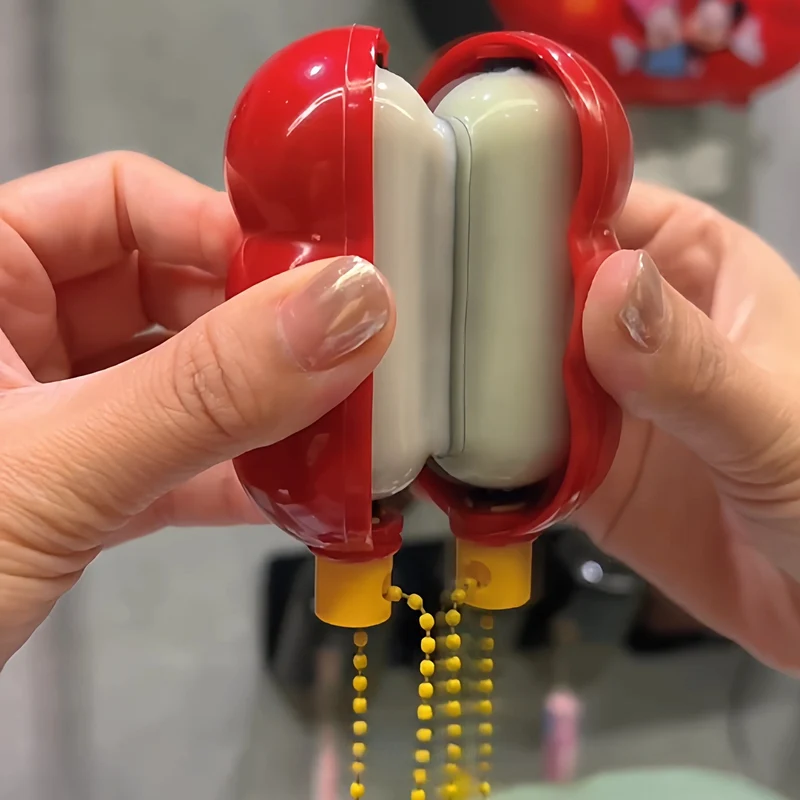 Mini Reusable Strong Adhesive Lint Roller Keychain