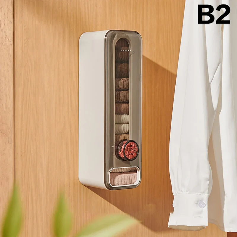 Wall-Mounted Aromatherapy Wardrobe Underwear Organizer