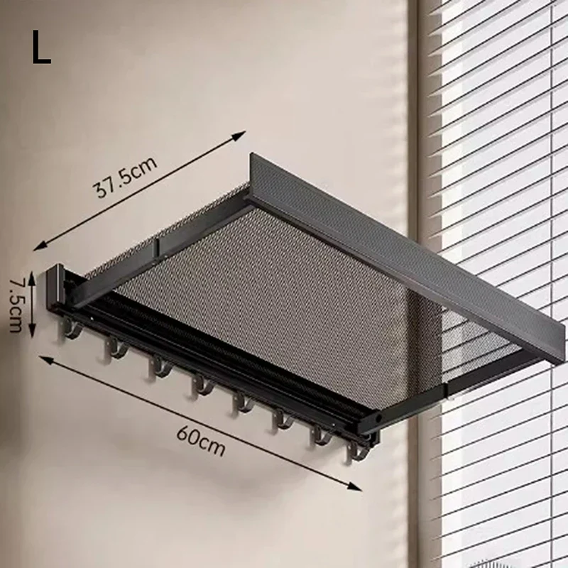 Ultra Suction Expandable Towel Storage Organizer Rack
