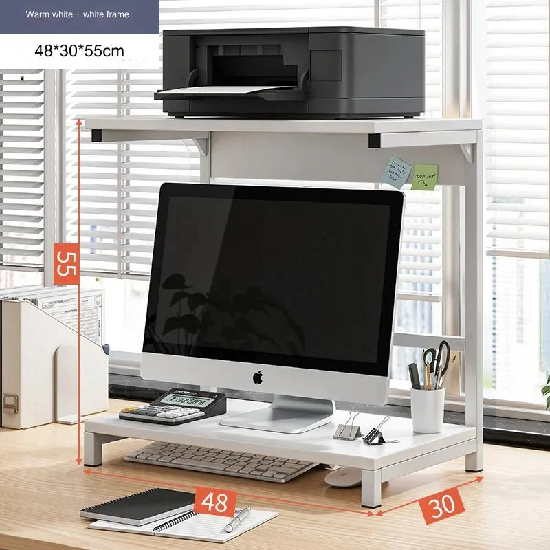 Office Hub Sleek Desk Organizer Monitor Stand