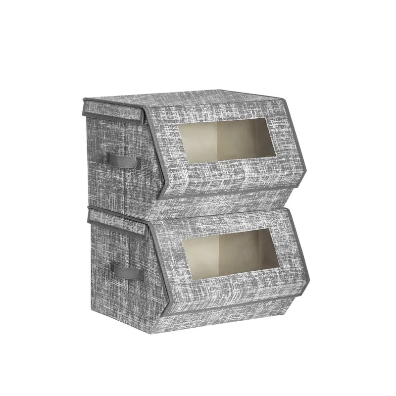 2er-Set Aufbewahrungsbox mit Deckel