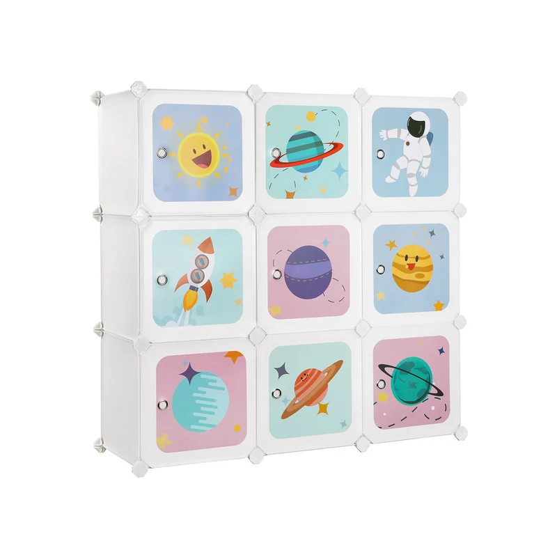 Regalsystem aus Kunststoff