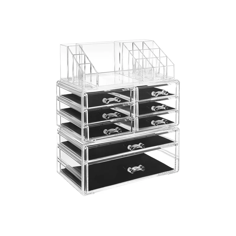 Kosmetik-Organizer transparent