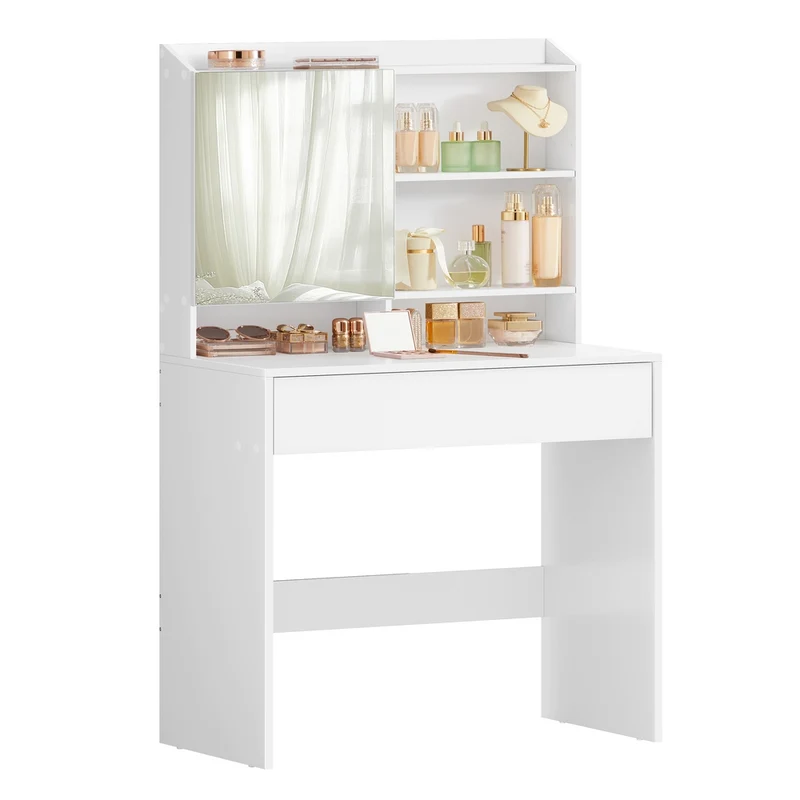 Schminktisch mit Spiegel Weiß