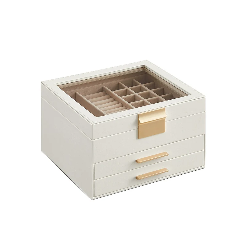 Schmuckbox mit Glasdeckel