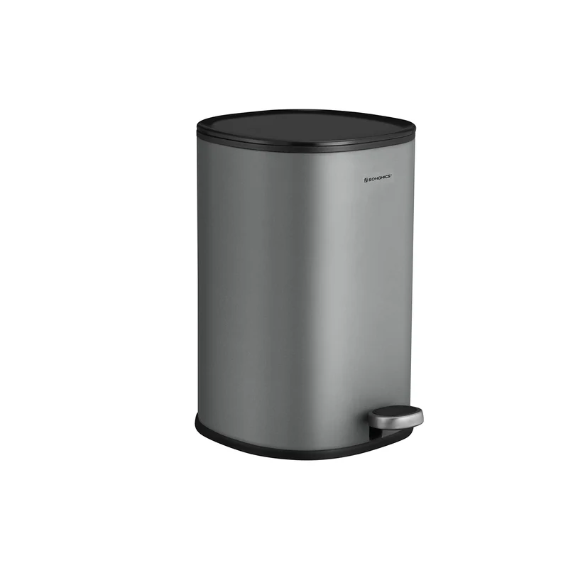Treteimer aus Stahl mit Softclose-Funktion