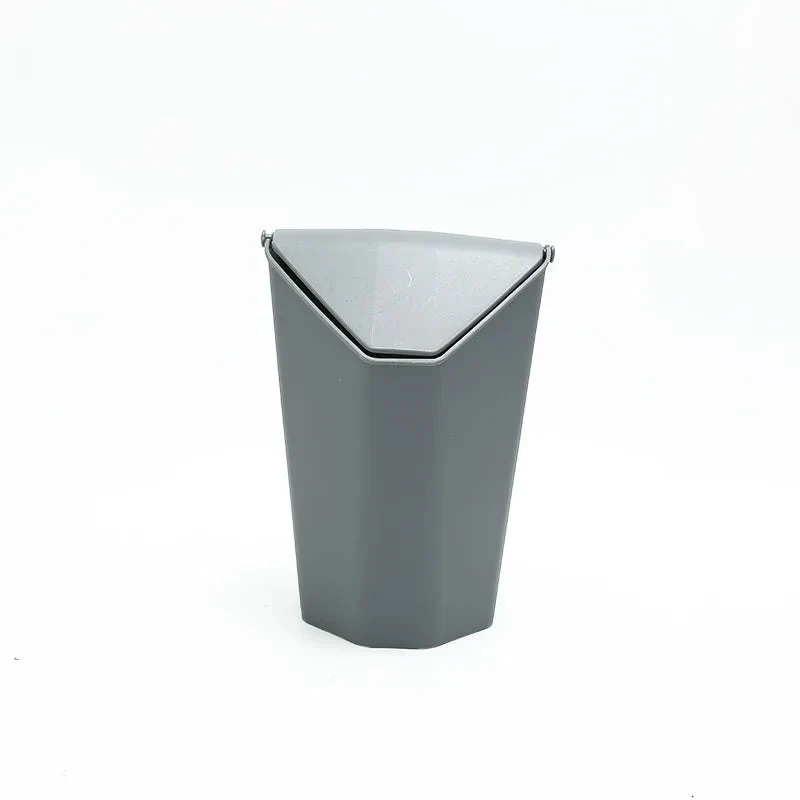 Creative Modern Home Use/Office Desktop Mini Plastic Trash Can