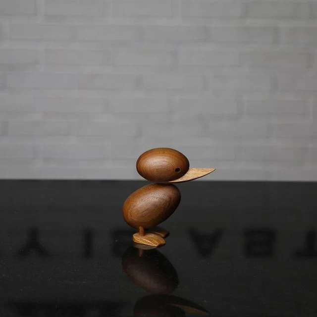 Wooden Classic Danish Puppet Duck Home Decor