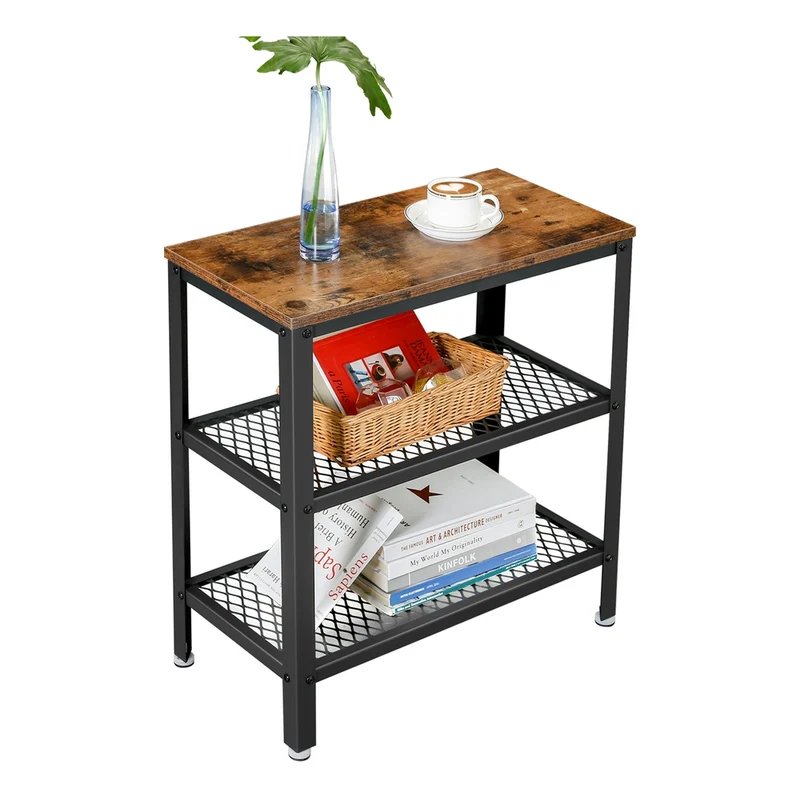 Schmaler Beistelltisch Industrie-Design