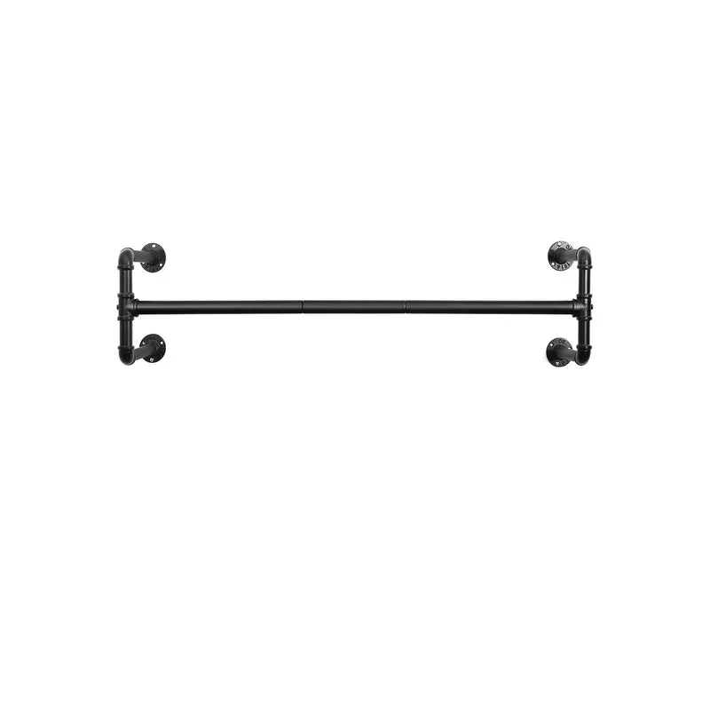 Kleiderstange für die Wand im Industrie-Design