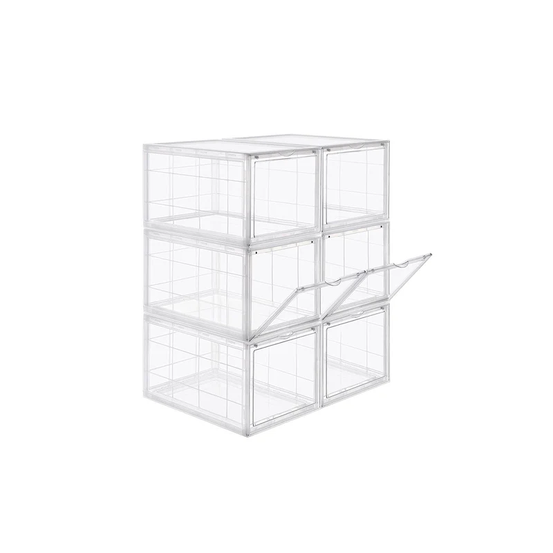Kunststoffbox mit durchsichtiger Tür