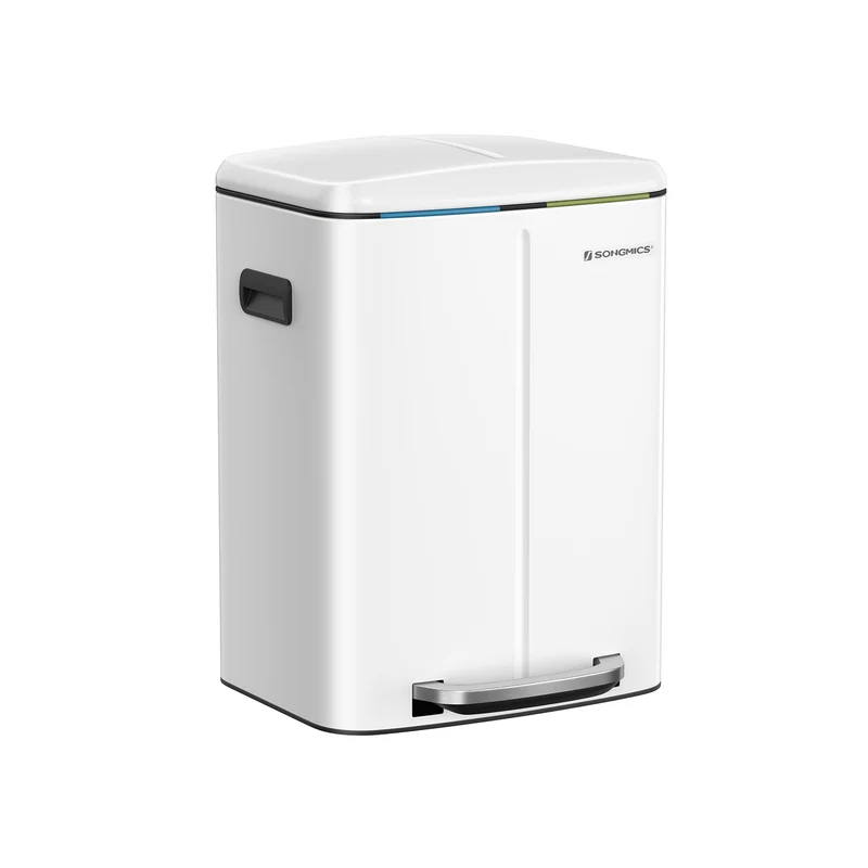 40 L Mülleimer mit 2 Fächern