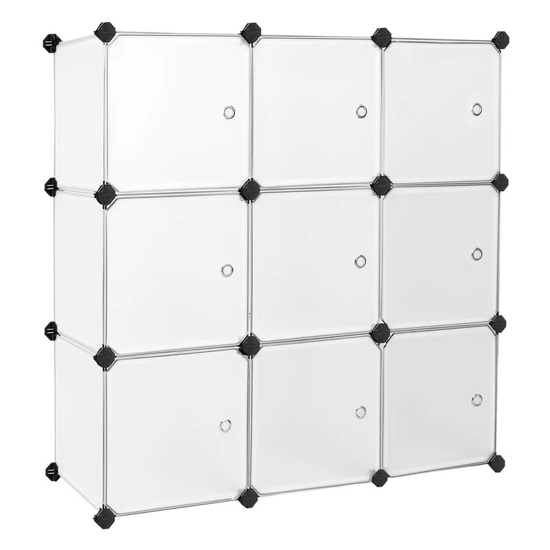 DIY-Regalsystem aus 9 Würfeln