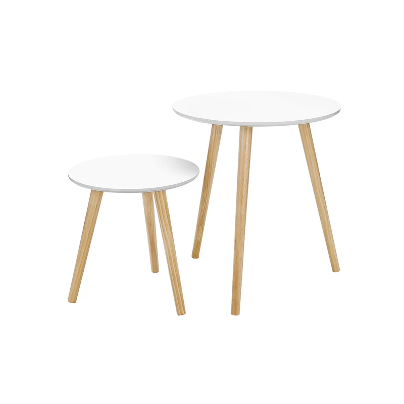 2er-Set skandinavische Couchtische
