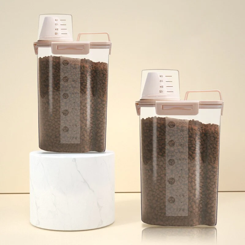 Measurable Food Storage Container
