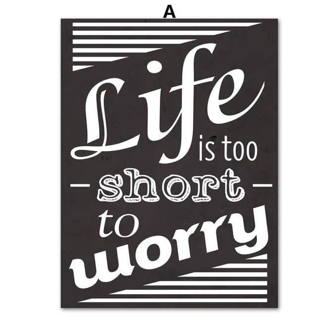 Modern Inspiring Art Painting Poster