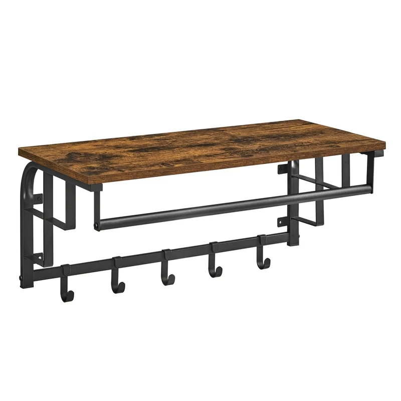 Industrie-Design Wandgarderobe